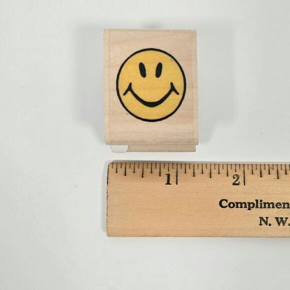 Lot of 9 Rubber Stamps Wood Mounted Mixed Themes Arts And‎ Crafts - Picture 14 of 16